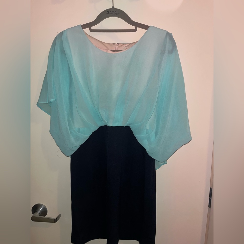 Faux 2 piece dress